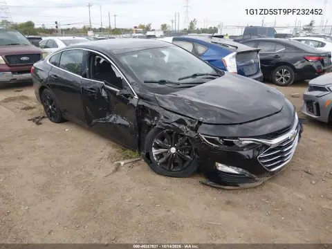 1G1ZD5ST9PF232452 Chevrolet Malibu 2023 — повреждение Правый бок, фото до ремонта