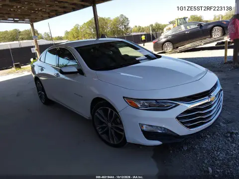 1G1ZE5ST2RF223138 — 2024 Chevrolet Malibu, Передняя часть, фото до ремонта
