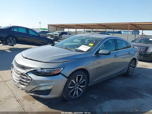 1G1ZG5ST0SF130893 — 2025 Chevrolet Malibu, фото 2 с аукциона IAAI, Передняя часть