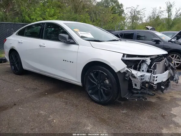 1G1ZD5ST7SF128440 — 2025 Chevrolet Malibu, Передняя часть (Front End), фото до ремонта