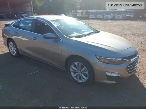 1G1ZD5ST7SF140250 — 2025 Chevrolet Malibu, Передняя часть, фото до ремонта