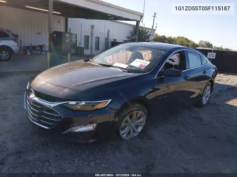 1G1ZD5ST0SF115187 — 2025 Chevrolet Malibu, Передний левый, фото до ремонта