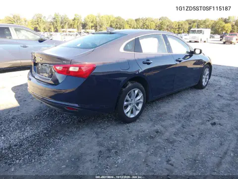 2025 Chevrolet Malibu Fwd 1Lt VIN 1G1ZD5ST0SF115187 фото 5
