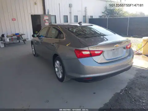 1G1ZD5ST5SF147181 — 2025 Chevrolet Malibu, фото 4 с аукциона IAAI, Передняя часть