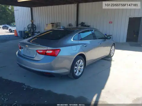 1G1ZD5ST5SF147181 — 2025 Chevrolet Malibu, фото 5 с аукциона IAAI, Передняя часть