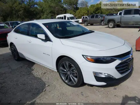 1G1ZD5ST3SF156168 — 2025 Chevrolet Malibu, Передняя часть, фото до ремонта