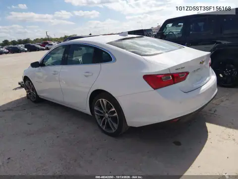 1G1ZD5ST3SF156168 — 2025 Chevrolet Malibu, фото 4 с аукциона IAAI, Передняя часть