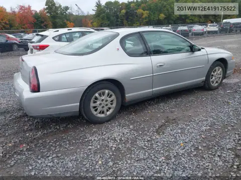 2G1WW12E419175522 — 2001 Chevrolet Monte Carlo, фото 5 с аукциона IAAI, Естественный износ