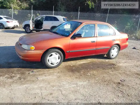 1Y1SK52861Z414251 — 2001 Chevrolet Prizm, Естественный износ, фото до ремонта