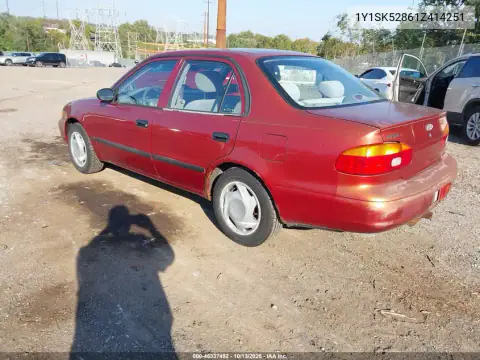 1Y1SK52861Z414251 — 2001 Chevrolet Prizm, Естественный износ, фото до ремонта