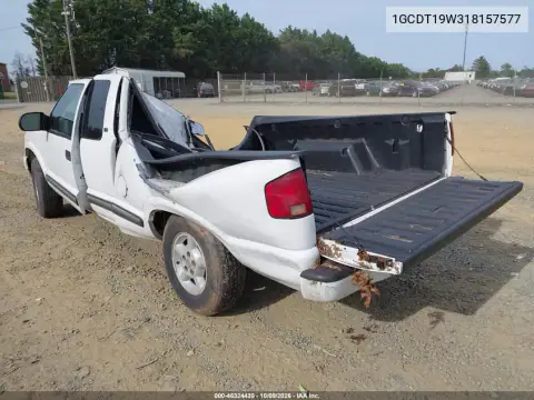 2001 Chevrolet S-10 Ls VIN 1GCDT19W318157577 фото 3
