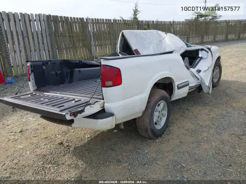 2001 Chevrolet S-10 Ls VIN 1GCDT19W318157577 фото 4