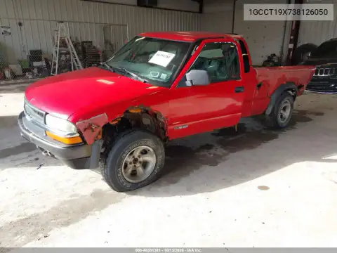1GCCT19X738126050 — 2003 Chevrolet S-10 Pickup, фото 2 с аукциона IAAI 20.10.2026, Естественный износ
