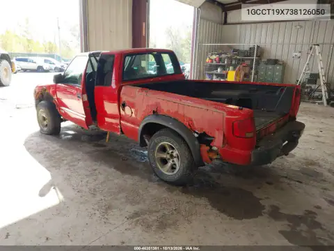 1GCCT19X738126050 — 2003 Chevrolet S-10 Pickup, фото 3 с аукциона IAAI 20.10.2026, Естественный износ