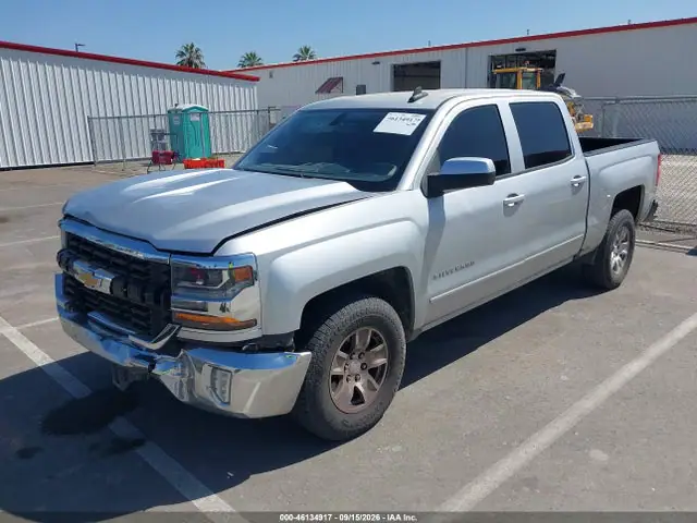 3GCPCREC6HG364783 — 2017 Chevrolet Silverado 1500 1LT, фото 2 с аукциона IAAI 13.10.2026, Передняя часть