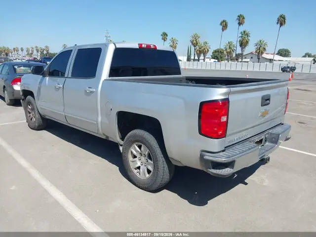 3GCPCREC6HG364783 — 2017 Chevrolet Silverado 1500 1LT, фото 3 с аукциона IAAI 13.10.2026, Передняя часть