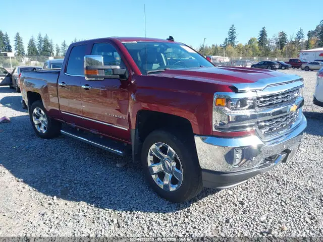 1GCVKSEJ5HZ182153 Chevrolet Silverado 1500 1LZ 2017 — повреждение Задняя часть слева, фото до ремонта