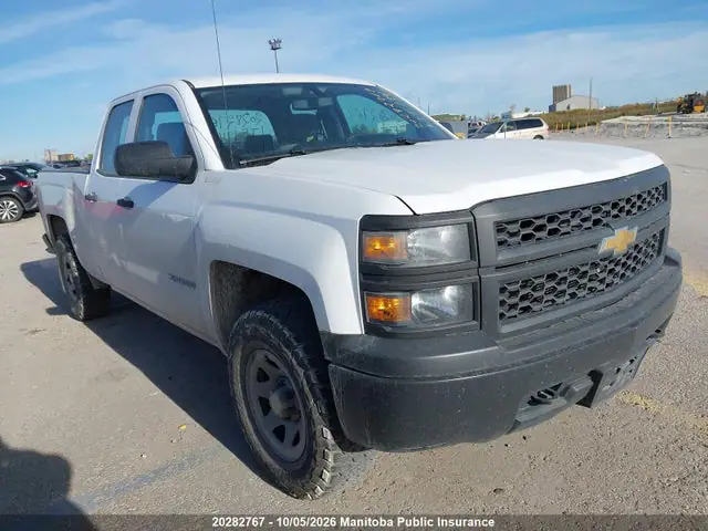 1GCVKPEC0EZ414121 — 2014 Chevrolet Silverado 1500 1WT/2WT, Правый бок (Right Side), фото до ремонта