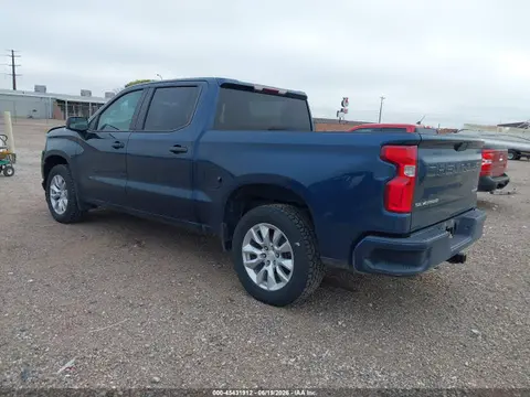 2021 Chevrolet Silverado 1500 2wd Short Bed Custom VIN 3GCPWBEK3MG219961 фото 3