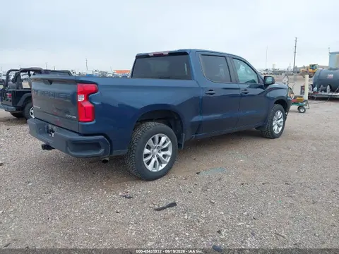 2021 Chevrolet Silverado 1500 2wd Short Bed Custom VIN 3GCPWBEK3MG219961 фото 4