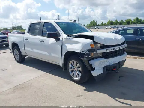 2021 Chevrolet Silverado 1500 2wd Short Bed Custom VIN 3GCPWBEK2MG360892 фото 1