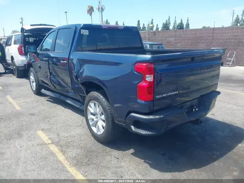 2022 Chevrolet Silverado 1500 2wd Short Bed Custom VIN 1GCPABEK2NZ566911 фото 3