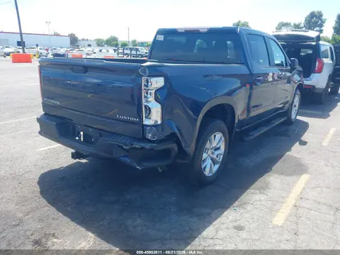 2022 Chevrolet Silverado 1500 2wd Short Bed Custom VIN 1GCPABEK2NZ566911 фото 4