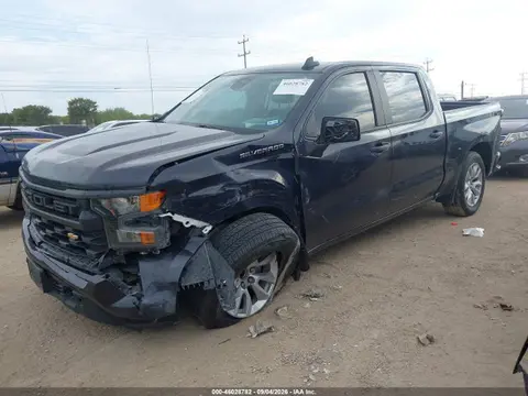 2022 Chevrolet Silverado 1500 2wd Short Bed Custom VIN 3GCPABEK4NG640006 фото 2