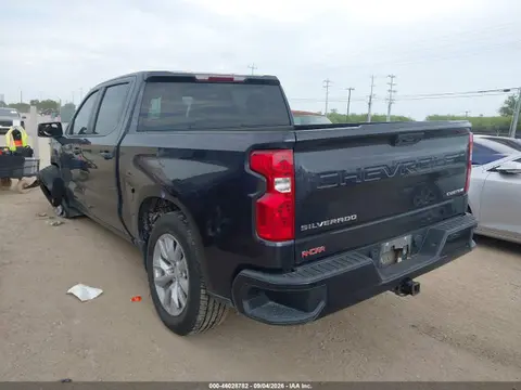 2022 Chevrolet Silverado 1500 2wd Short Bed Custom VIN 3GCPABEK4NG640006 фото 3