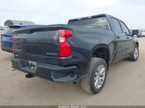 2022 Chevrolet Silverado 1500 2wd Short Bed Custom VIN 3GCPABEK4NG640006 фото 4