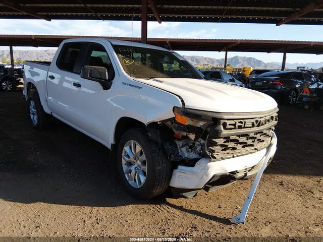 2024 Chevrolet Silverado 1500 2wd Short Bed Custom VIN 3GCPABEKXRG375615 фото 1