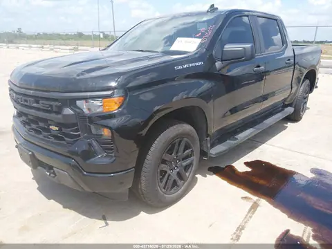 2025 Chevrolet Silverado 1500 2wd Short Bed Custom VIN 1GCPABEK8SZ259965 фото 2