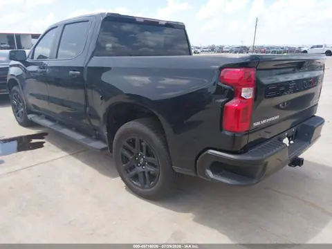 2025 Chevrolet Silverado 1500 2wd Short Bed Custom VIN 1GCPABEK8SZ259965 фото 3