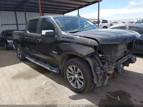 1GCPWCED4MZ133985 — 2021 Chevrolet Silverado 1500 2WD Short Bed LT, Передняя часть (Front End), фото до ремонта