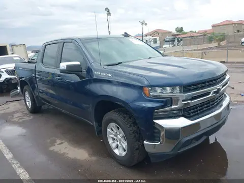 1GCPWCED7MZ334330 — 2021 Chevrolet Silverado 1500 2WD Short Bed LT, Задняя часть слева (Left Rear), фото до ремонта