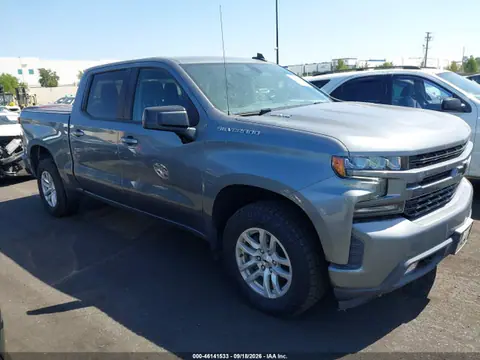 3GCPWDET8MG307313 — 2021 Chevrolet Silverado 1500 2WD Short Bed Rst, Задняя часть (Rear), фото до ремонта