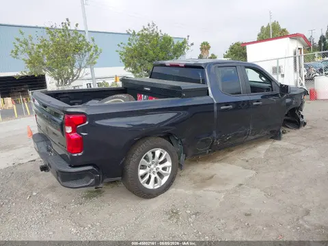 2022 Chevrolet Silverado 1500 2wd Standard Bed Custom VIN 1GCRABEK0NZ588401 фото 4