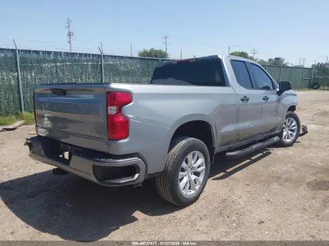 2025 Chevrolet Silverado 1500 2wd Standard Bed Custom VIN 1GCRABEK8SZ247369 фото 4