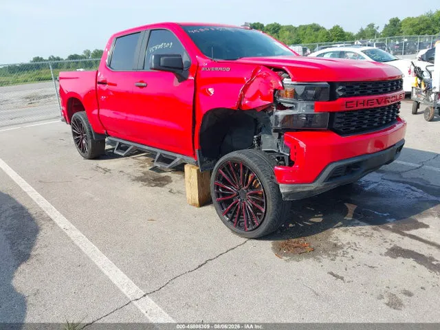 2020 Chevrolet Silverado 1500 4wd Short Bed Custom VIN 3GCPYBEK2LG379449 фото 1