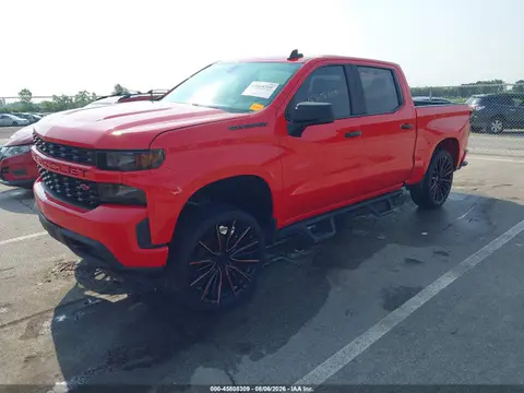 2020 Chevrolet Silverado 1500 4wd Short Bed Custom VIN 3GCPYBEK2LG379449 фото 2