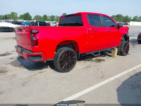 2020 Chevrolet Silverado 1500 4wd Short Bed Custom VIN 3GCPYBEK2LG379449 фото 4