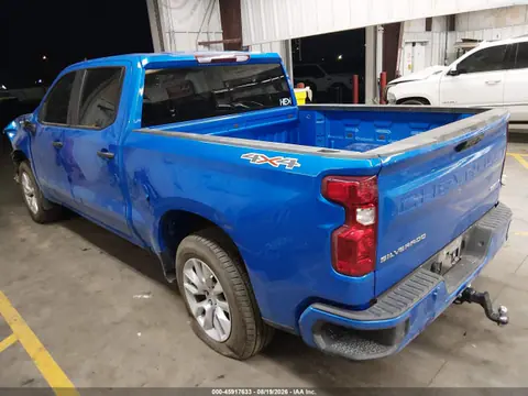 2025 Chevrolet Silverado 1500 4wd Short Bed Custom VIN 1GCPKBEK6SZ248671 фото 3
