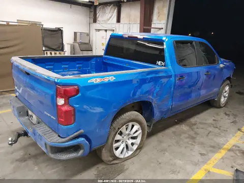 2025 Chevrolet Silverado 1500 4wd Short Bed Custom VIN 1GCPKBEK6SZ248671 фото 4