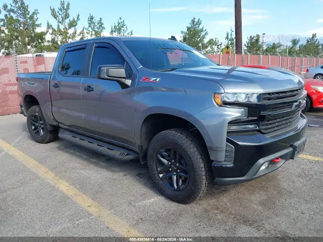 3GCPYFED4LG290247 — 2020 Chevrolet Silverado 1500 4WD Short Bed LT Trail Boss, Левый бок (Left Side), фото до ремонта
