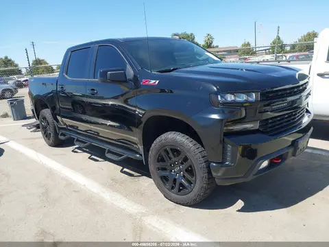 1GCPYFEL8MZ269734 — 2021 Chevrolet Silverado 1500 4WD Short Bed LT Trail Boss, Угон (Theft), фото до ремонта