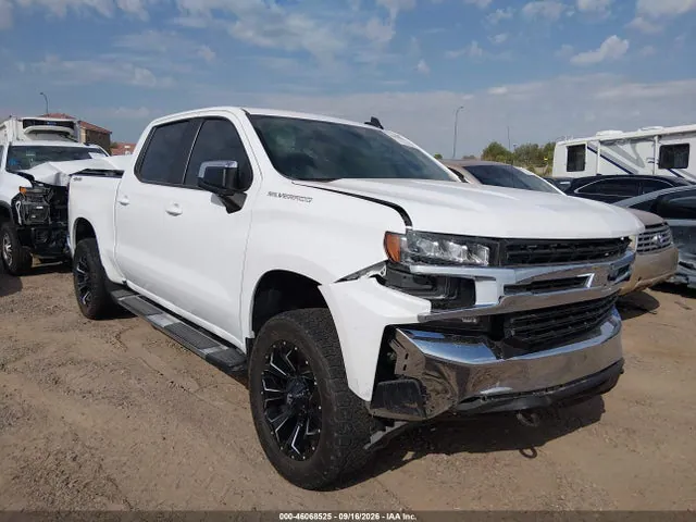 2021 Chevrolet Silverado 1500 4wd Short Bed Lt VIN 3GCUYDED8MG322271 фото 1
