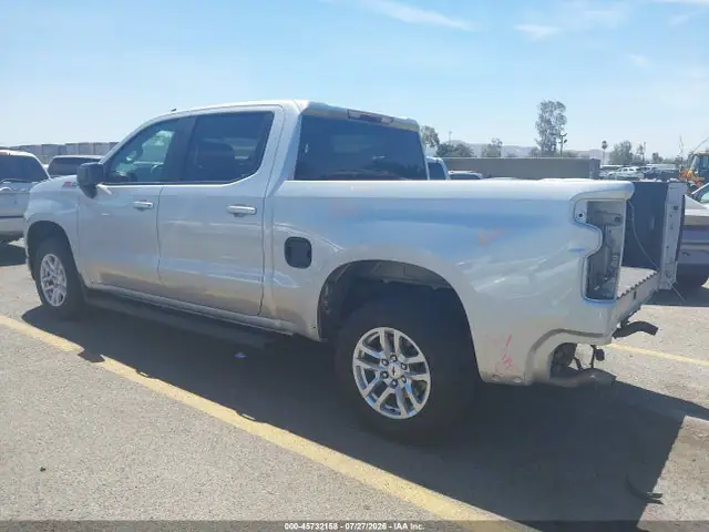 1GCUYEED0MZ277090 — 2021 Chevrolet Silverado 1500 4WD Short Bed Rst, фото 3 с аукциона IAAI 29.09.2026, Задняя часть
