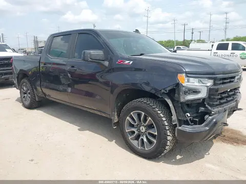 2GCUDEED4P1134796 — 2023 Chevrolet Silverado 1500 4WD Short Bed Rst, Передняя часть (Front & Rear), фото до ремонта