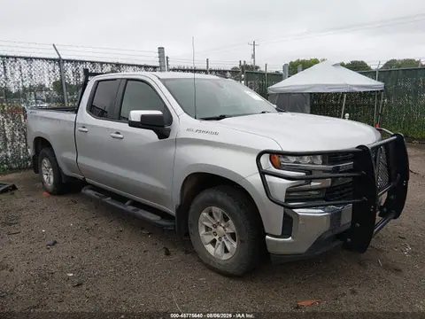 1GCRYDED9LZ196247 — 2020 Chevrolet Silverado 1500 4WD Standard Bed LT, Подтопление (Flood), фото до ремонта