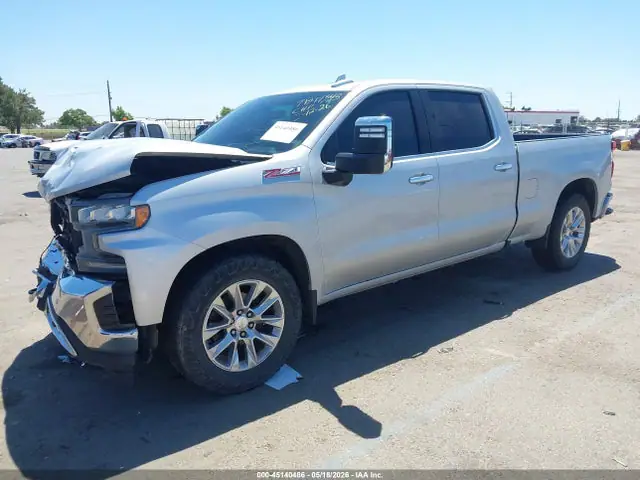 1GCUYGED8MZ169215 — 2021 Chevrolet Silverado 1500 4WD Standard Bed LTZ, фото 2 с аукциона IAAI 14.10.2026, Передняя часть
